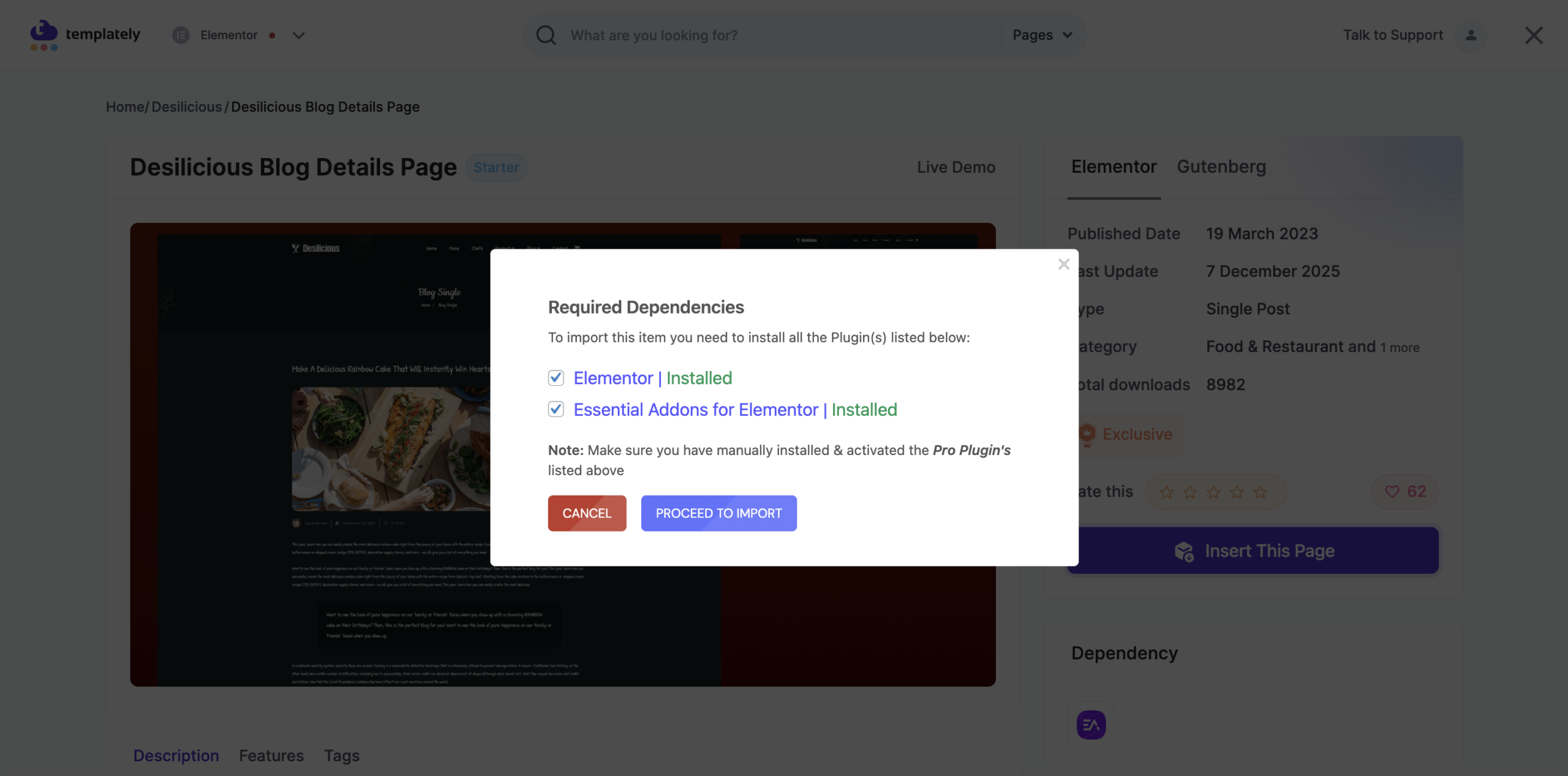 Required Dependencies