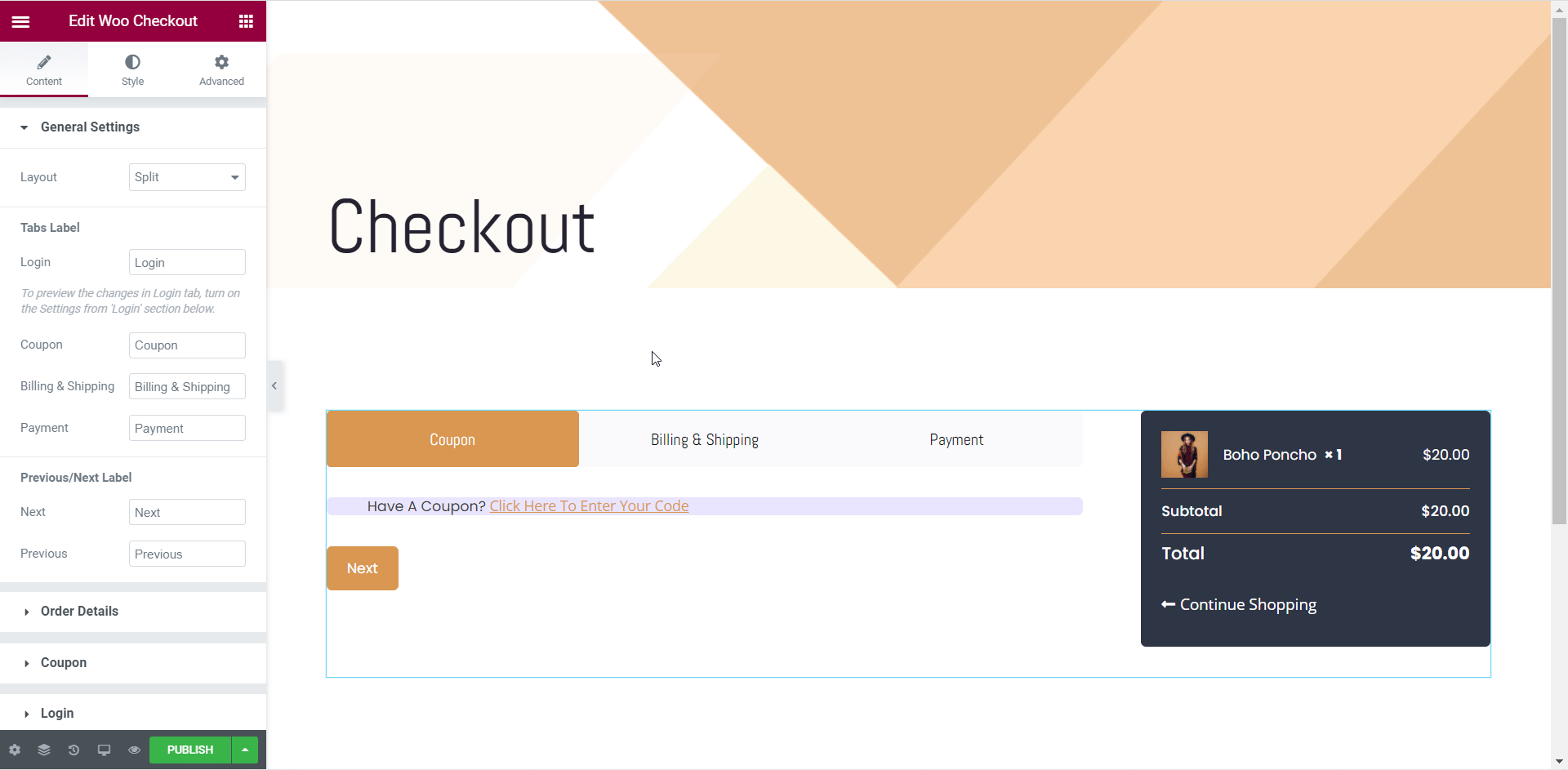 How To Create A Woo Checkout Page And Cart Page In Elementor With Templately