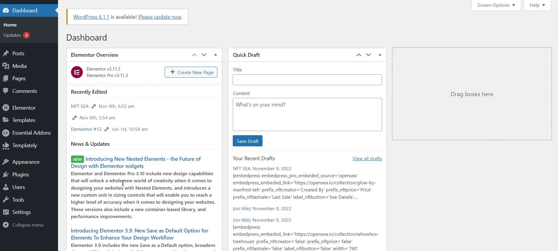 Single Templates From The WordPress Dashboard