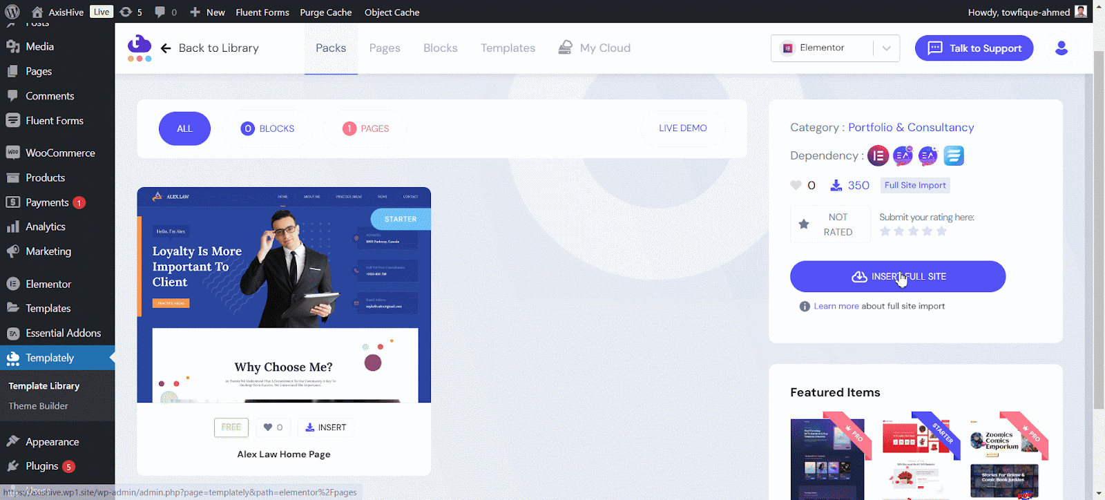 How Does The Templately Full Site Import Work? 3 How Does The Templately Full Site Import Work