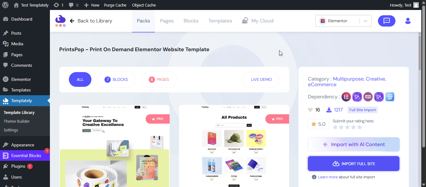 How to Generate Website Content with Templately AI? 10 Templately AI content generation