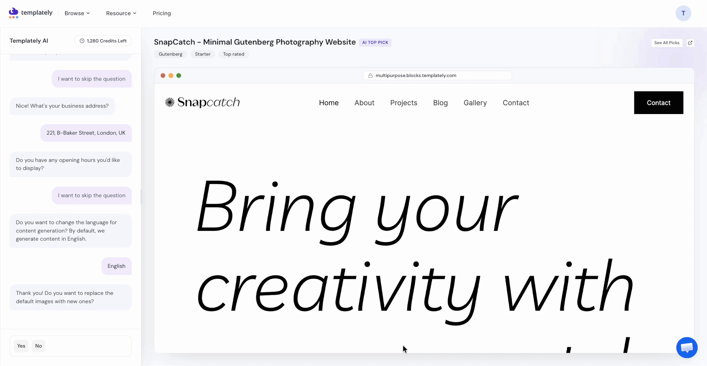 Replace Images with AI